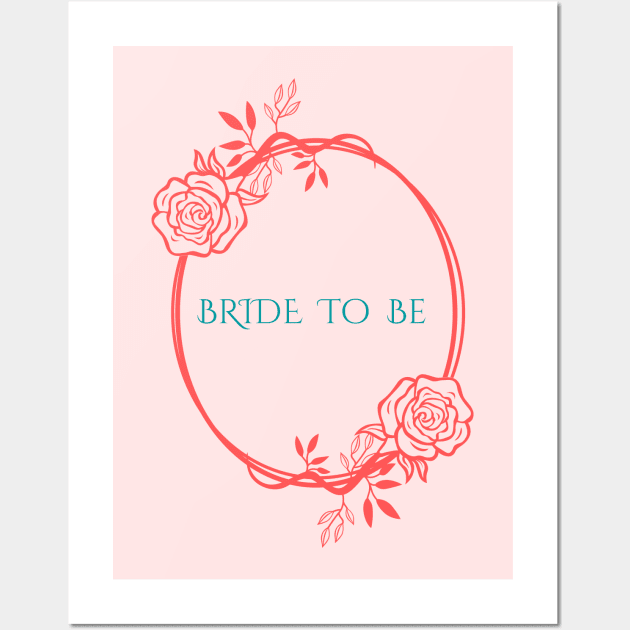 Bridal party, bachelorette party Wall Art by Mia